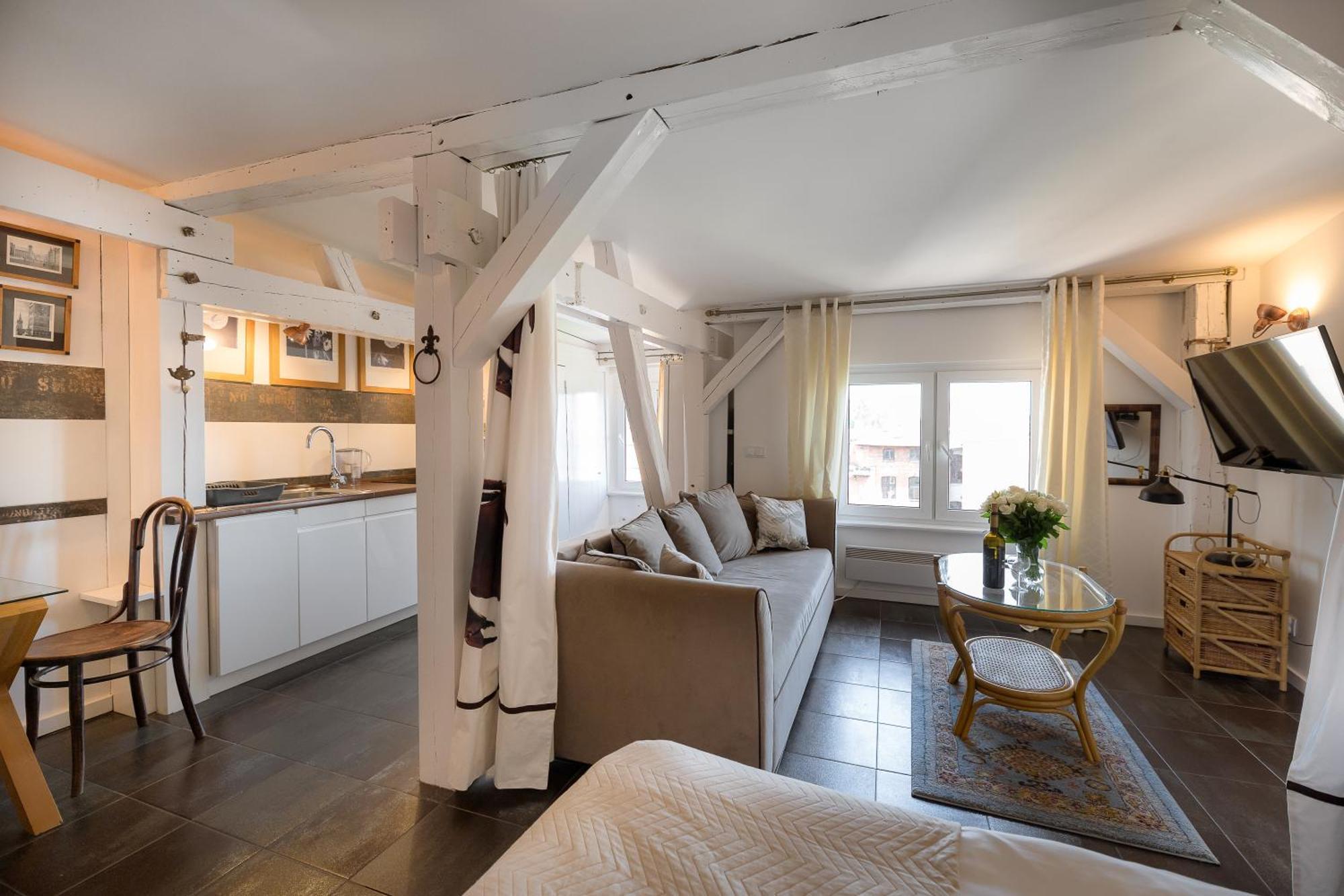 Апартаменты Rustykalny Apartament Торунь Экстерьер фото