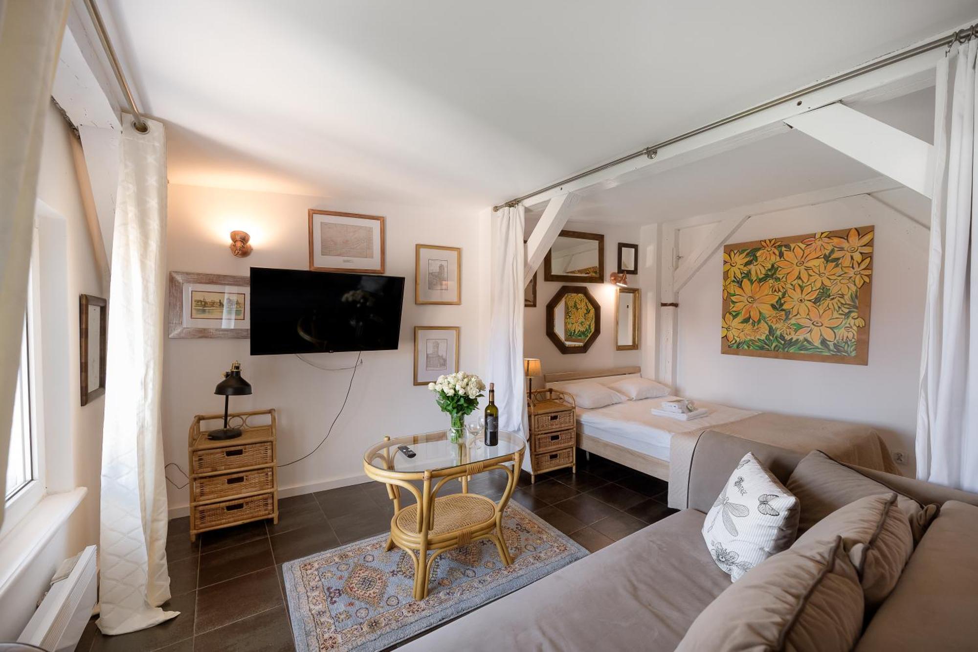 Апартаменты Rustykalny Apartament Торунь Экстерьер фото