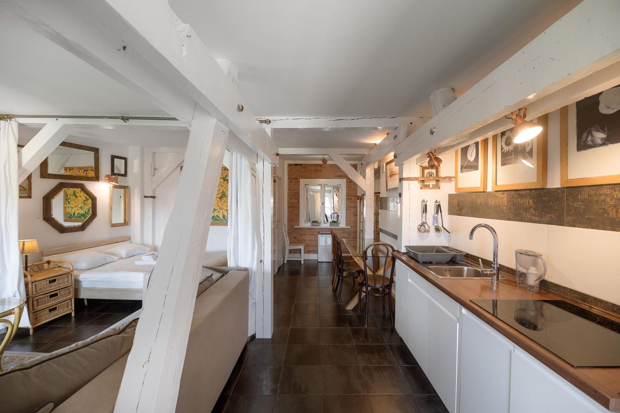 Апартаменты Rustykalny Apartament Торунь Экстерьер фото